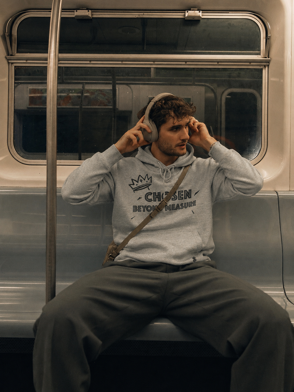 (Gray) Lighting Hoodie