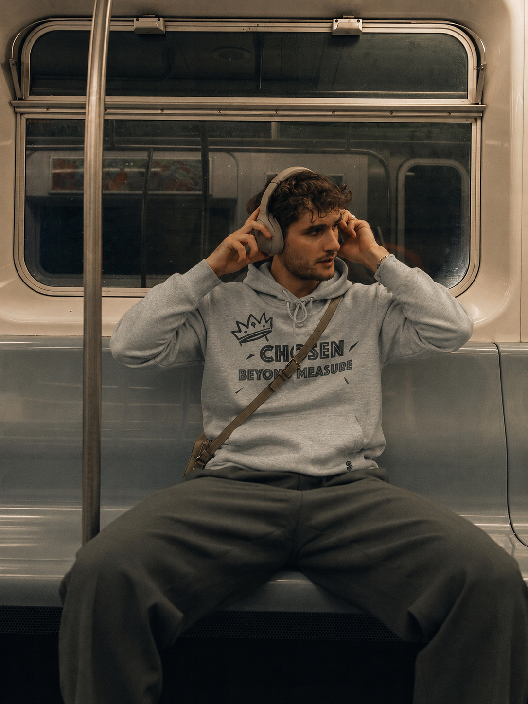 (Gray) Lighting Hoodie