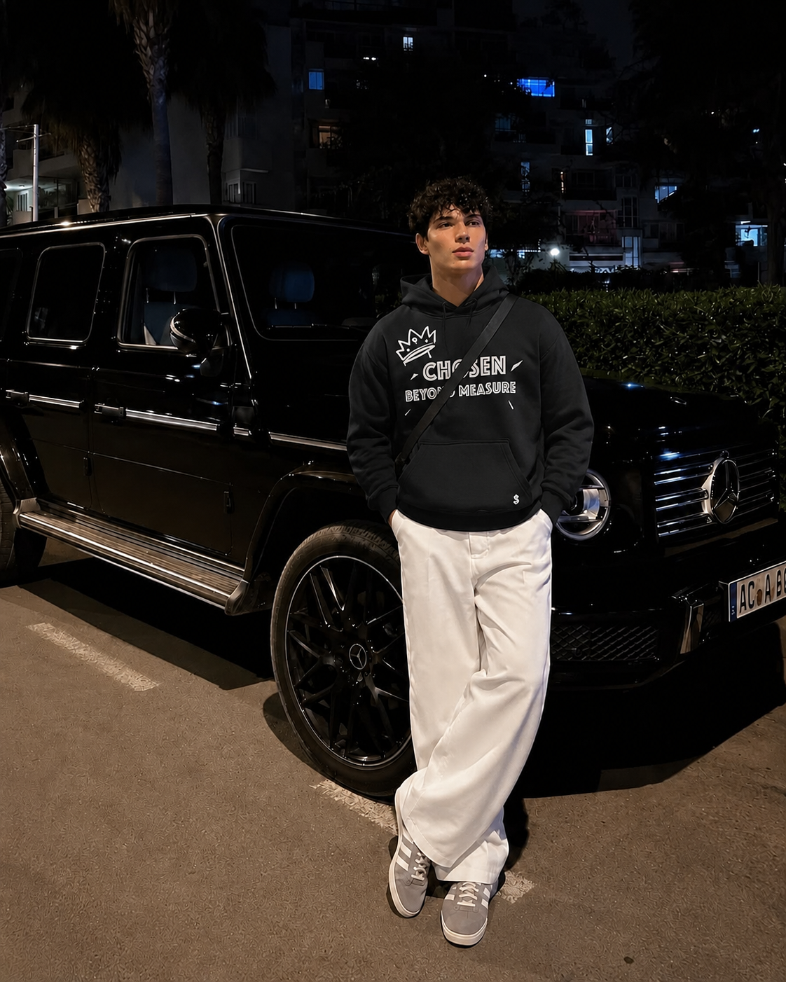 (Black) Lighting Hoodie